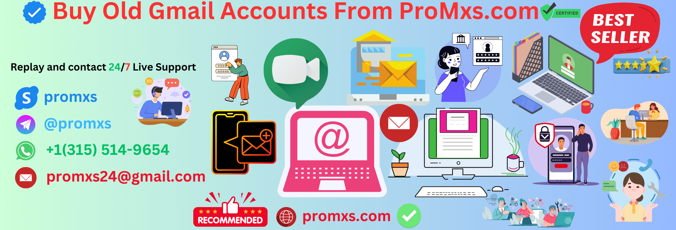 Buy Old Gmail accounts